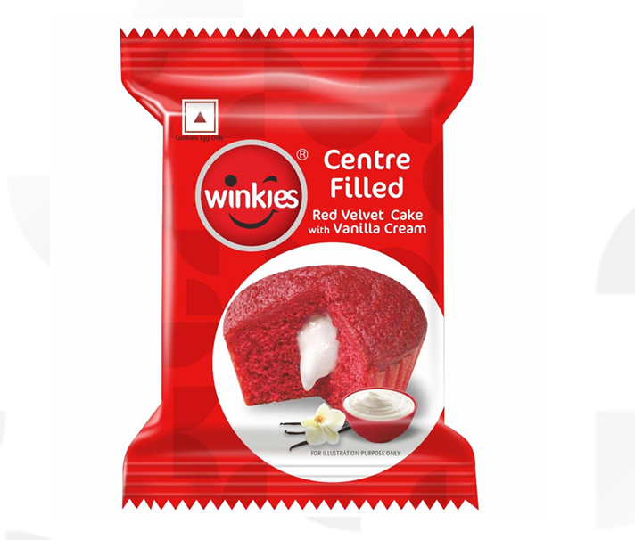 center filled red welvet