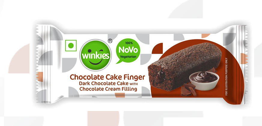choco cake finger