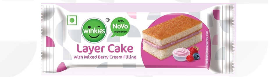 layer cake mixed berry jam