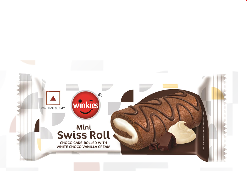 mini swiz role chocolate