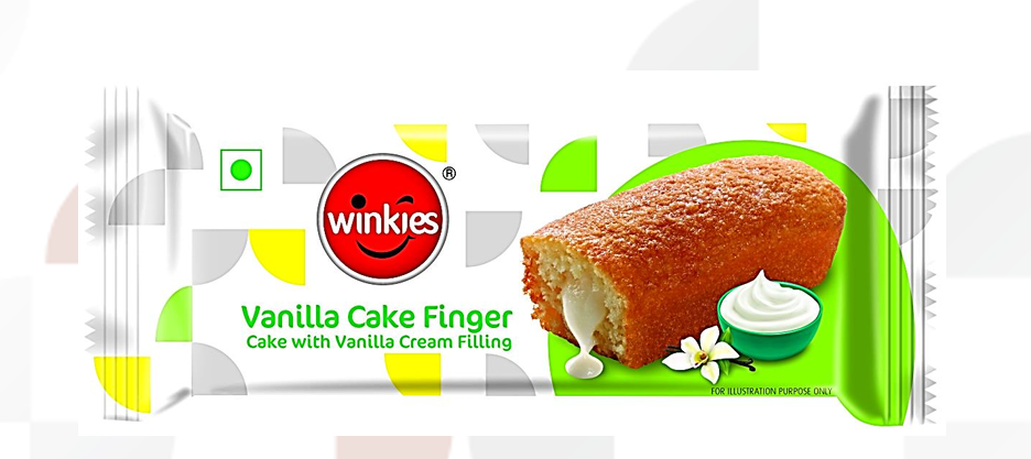 vennila cake finger